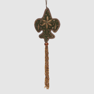 Velvet Fleur-de-Lis Tassel Ornament – Tapestry Gallery Collection