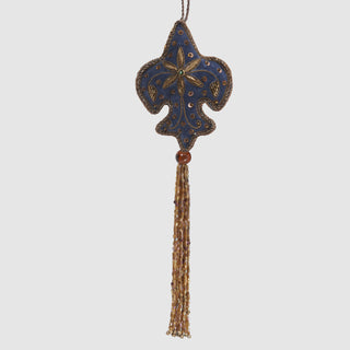 Velvet Fleur-de-Lis Tassel Ornament – Tapestry Gallery Collection