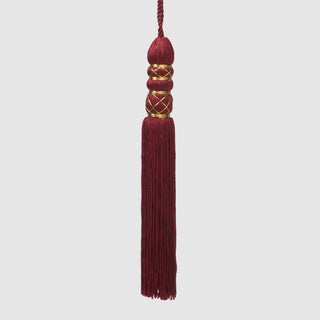 Burgundy Tassel Ornament – Tapestry Gallery Collection