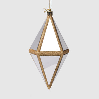 Gilded Diamond Facet Ornament | Tapestry Gallery Collection