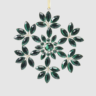 Gilded Green Snowflake – Inspired by the Oak Sitting Room