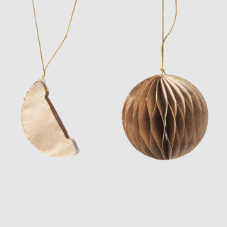 Honeycomb Paper Ornament – Inspired by the Oak Sitting Room