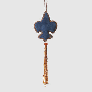 Velvet Fleur-de-Lis Tassel Ornament – Tapestry Gallery Collection
