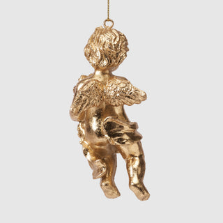 Champagne Gold Cherub Ornament – Tapestry Gallery Collection