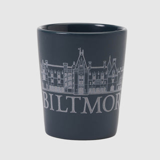 Biltmore House Ceramic Shot Glass – Blue