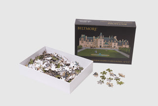Biltmore House-Shaped Jigsaw Puzzle