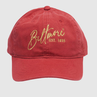 Script Logo Hat in Holiday Red