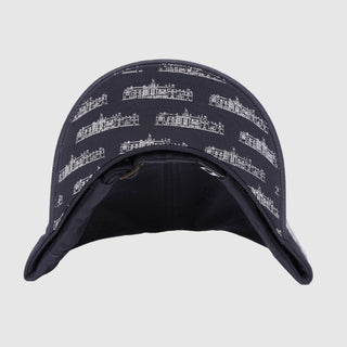 Biltmore Hat – Navy Blue, White Script