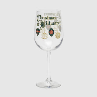 Christmas at Biltmore Wine Glass