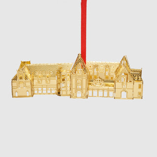 Christmas at Biltmore Three-Dimensional Brass Ornament – Biltmore House