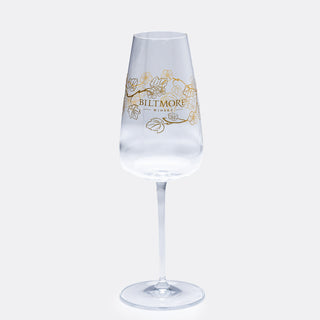 Biltmore® Floral Glass Wine Flute