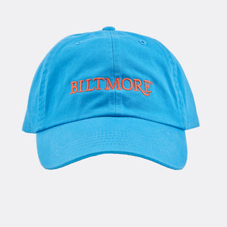 Biltmore Logo Hat – Blue with Orange