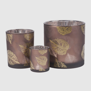 Biltmore Mirrored Birch Gold Votive Holders