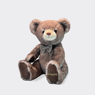 Biltmore Plush – Cuddly Brown Teddy Bear with Bow Tie