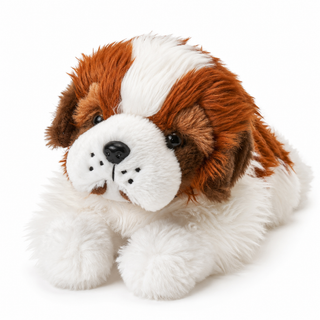 Cedric the St. Bernard Stuffed Animal 12"