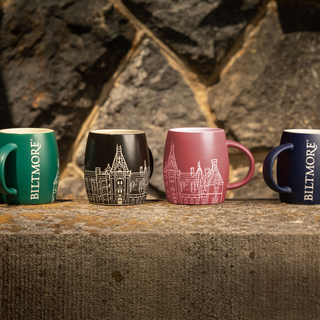 Biltmore® Etched House Red Mug