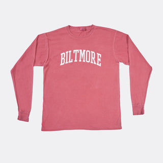 Biltmore Logo Long-Sleeve T-Shirt in Red