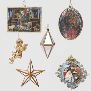 Tapestry Gallery Christmas Ornament 6-Piece Set