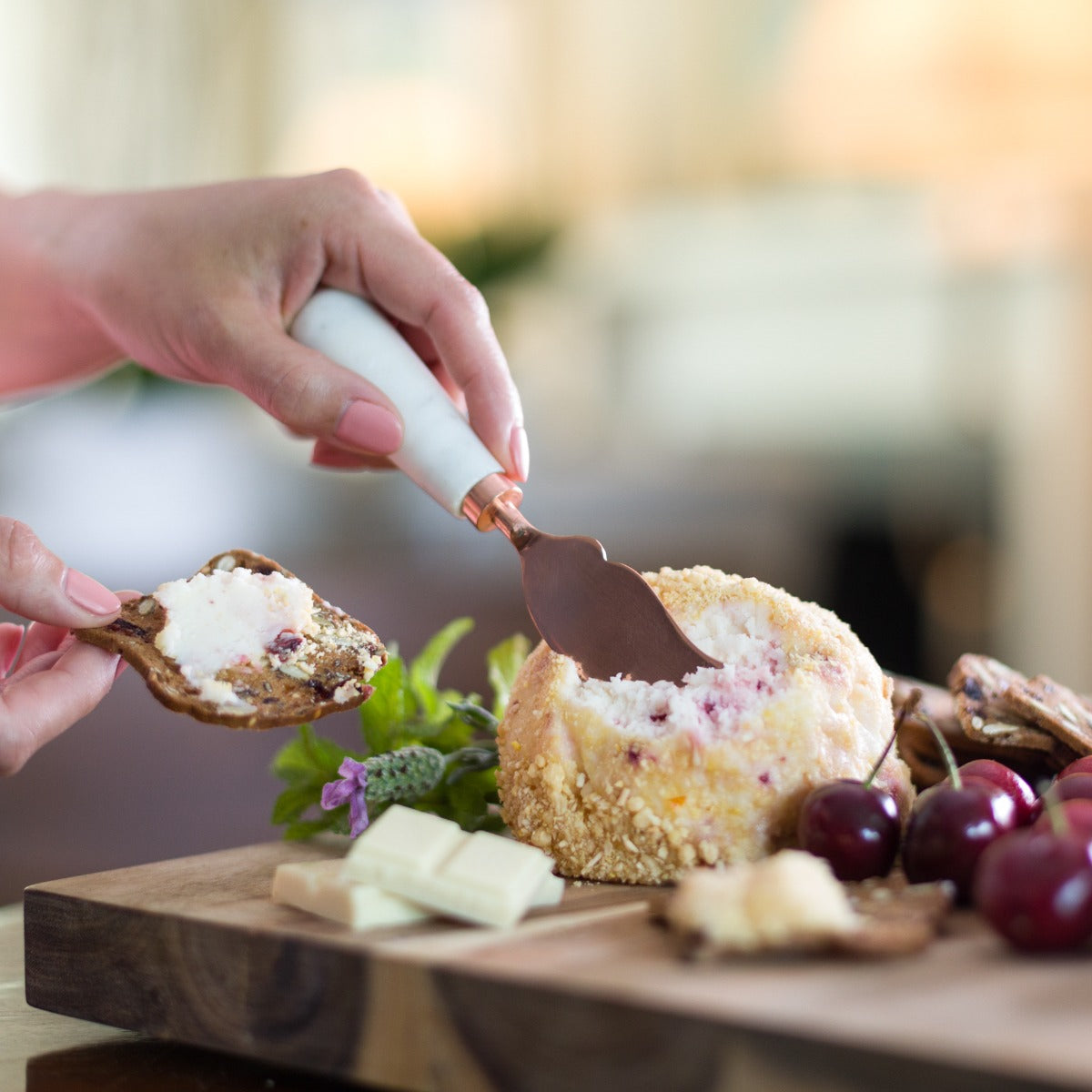 White Chocolate Cream Cheese Ball