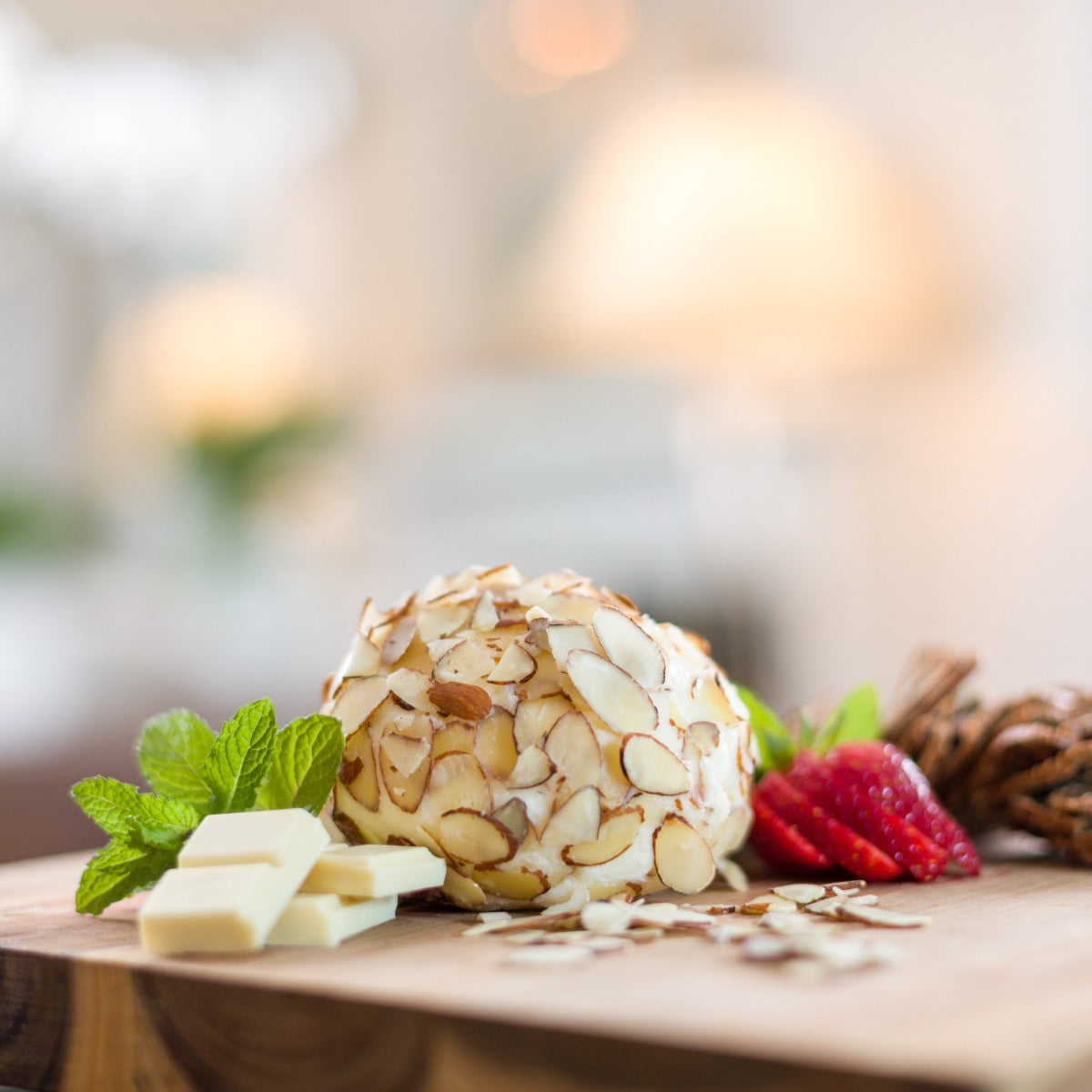 White Chocolate Cream Cheese Ball